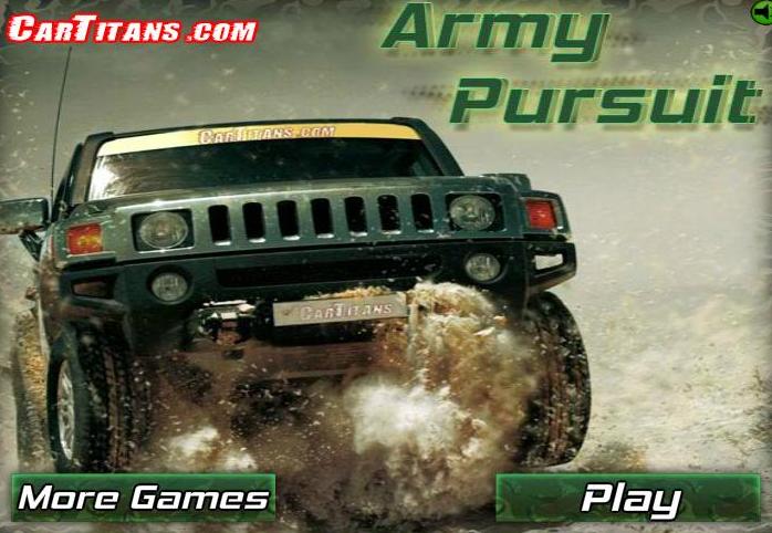 army pursuit game